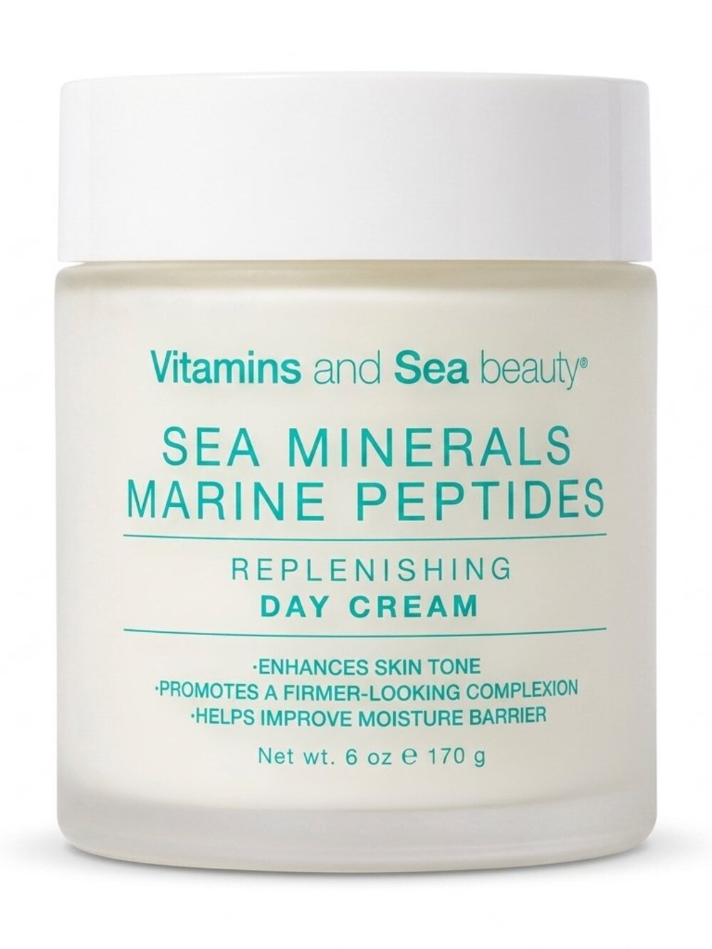 Vitamins & Sea Beauty Sea Minerals Marine Peptides Day Cream 6 oz